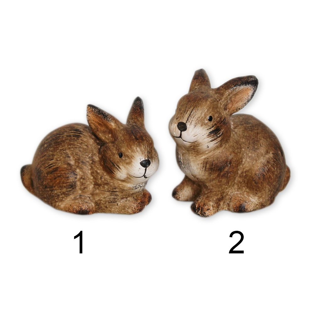 Zajíc keramika 9,5cm mix